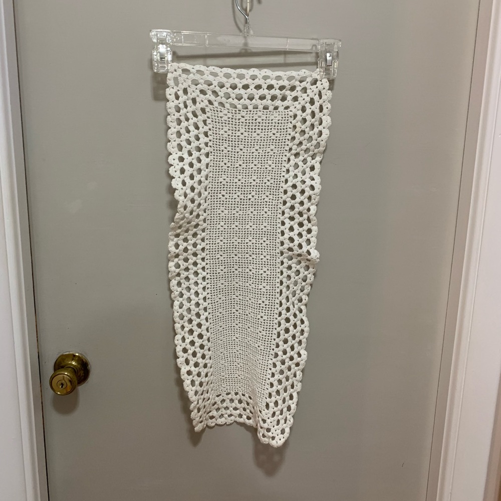 Crochet doilie